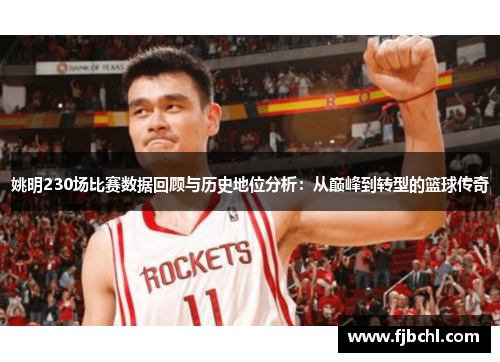 姚明230场比赛数据回顾与历史地位分析：从巅峰到转型的篮球传奇
